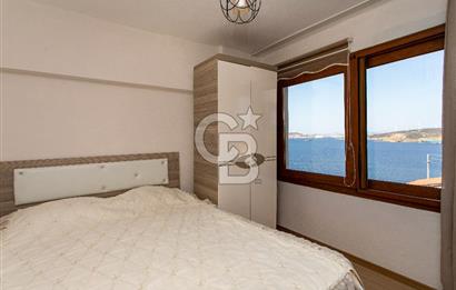 Yenifoça Donatkent'te Satılık Deniz Manzaralı Müstakil 3+1 Villa​