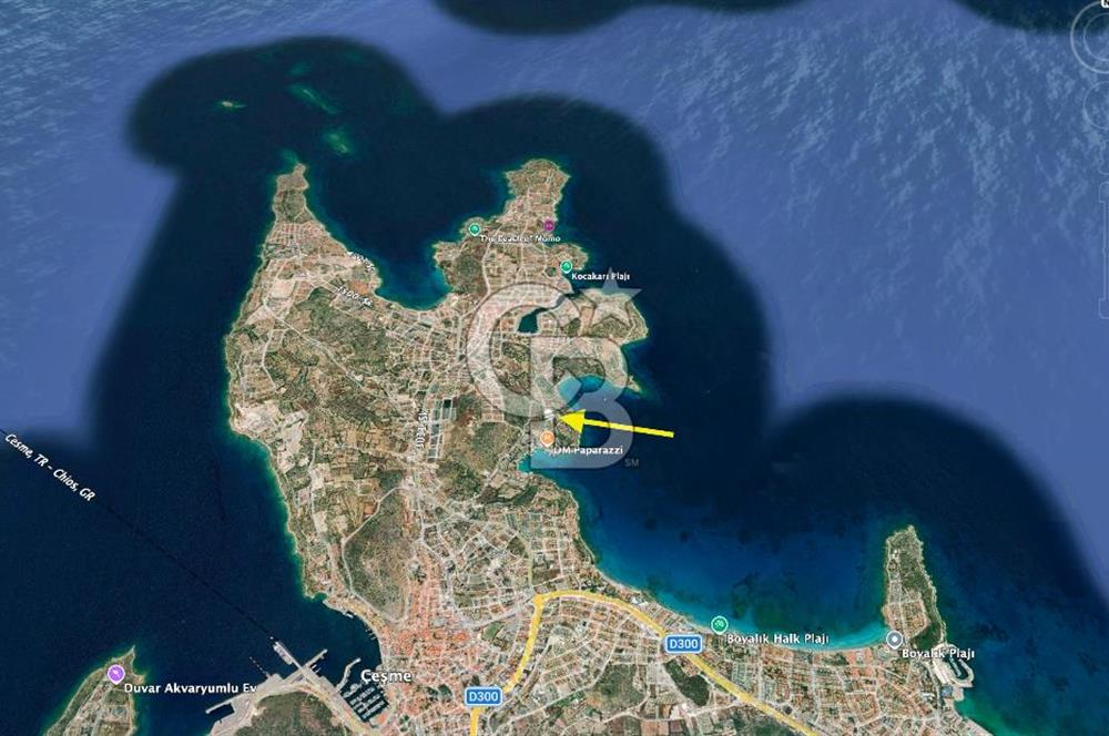 ÇEŞME'DE SATILIK 4600 M2 ARAZİ, DENİZE YÜRÜME MESAFESİNDE