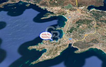 ÇEŞME'DE SATILIK 4600 M2 ARAZİ, DENİZE YÜRÜME MESAFESİNDE