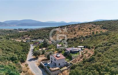 Urla Özbek'te Deniz Manzaralı Satılık Zeytinlik