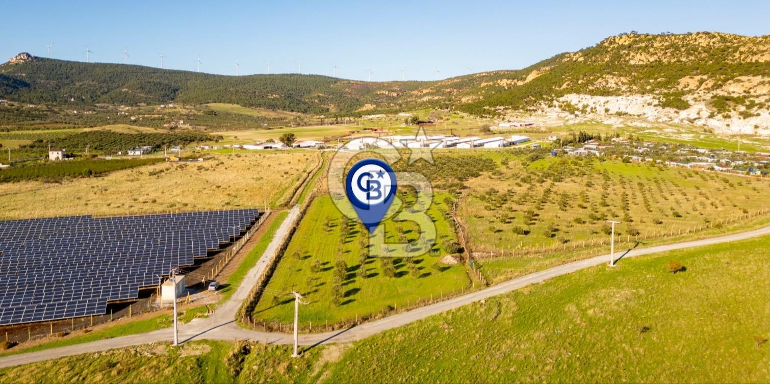 FOÇA KOCAMEHMETLER’DE 6.484 M² TEK TAPU SATILIK TARLA