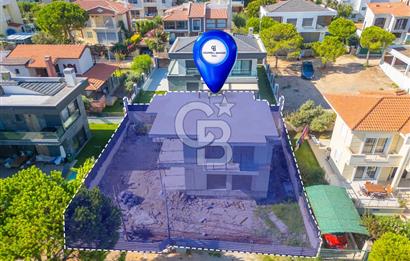 ÇEŞME YALI DA DENİZ MANZARALI 4+1 NATAMAM SATILIK VİLLA