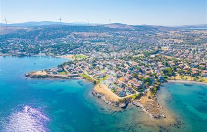 ÇEŞME YALI DA DENİZ MANZARALI 4+1 NATAMAM SATILIK VİLLA