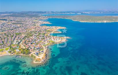 ÇEŞME YALI DA DENİZ MANZARALI 4+1 NATAMAM SATILIK VİLLA
