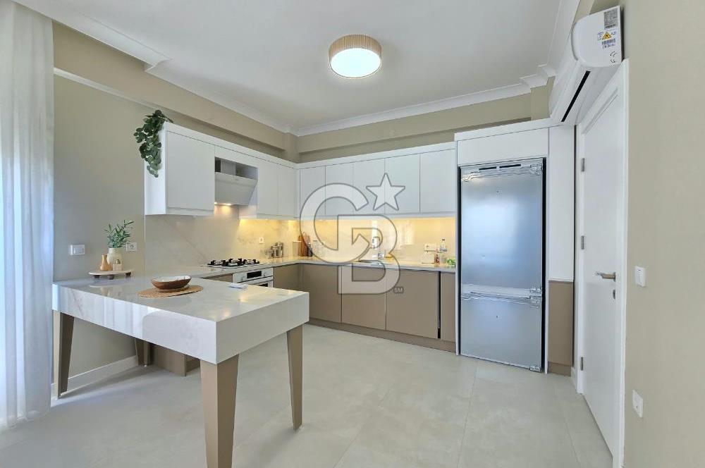 Gömeç Sahile yakın Havuzlu Site içerisinde 2+1 Satılık Daire