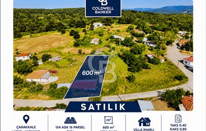 ÇANAKKALE LAPSEKİ HARMANCIK KÖY MERKEZİ'NDE İMARLI SATILIK ARSA