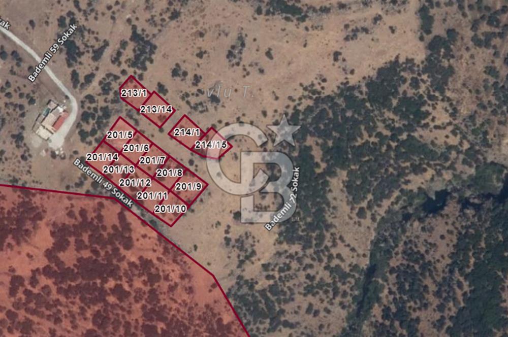 İZMİR/DİKİLİ/BADEMLİ/ SATILIK 360M2 TEK TAPU ARSA