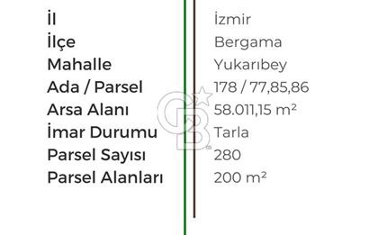 BERGAMA KOZAK YAYLASINDA 200 m2 SATILIK YAŞAM VE YATIRIM BAHÇESİ
