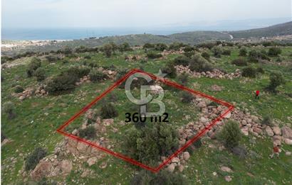 İZMİR/DİKİLİ/BADEMLİ/ SATILIK 360M2 TEK TAPU ARSA