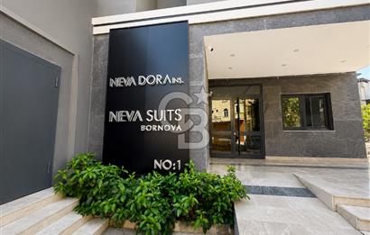 NEVA SUITS'TE GENİŞ TERASLI 1+1 