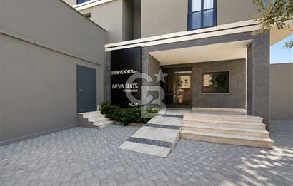 NEVA SUITS'TE GENİŞ TERASLI 1+1 