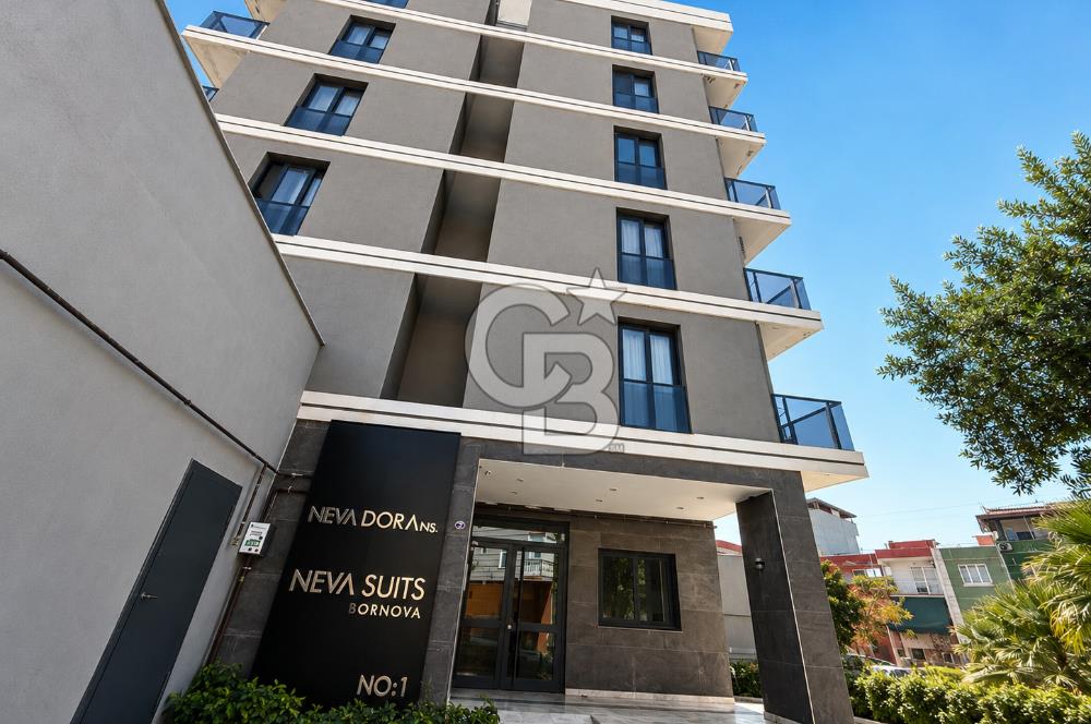 NEVA SUITS'TE ÖN CEPHE, GENİŞ TERASLI 1+1 