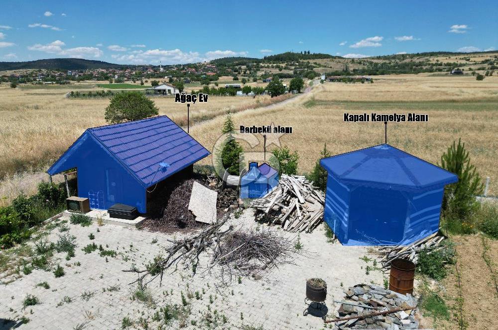 CB OPİA'DAN ŞEHİR'E VE HUZURA YAKIN ; BAĞ EVİ VE ARAZİSİ SATILIK