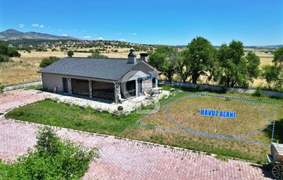 CB OPİA'DAN ŞEHİR'E VE HUZURA YAKIN ; BAĞ EVİ VE ARAZİSİ SATILIK