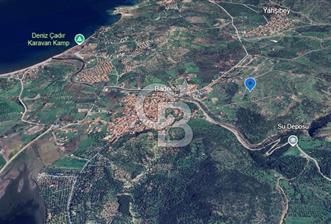 DİKİLİ BADEMLİ'DE (385 M²) VİLLA İMARLI ARSA - 7 - 369778