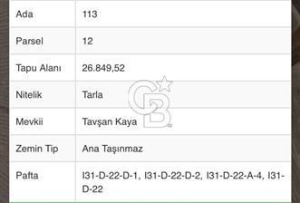 KIRIKKALE KESKİN MÜSELLİM TAVŞAN KAYA MEVKİİ SATILIK GES ARAZİSİ - 11 - 369997