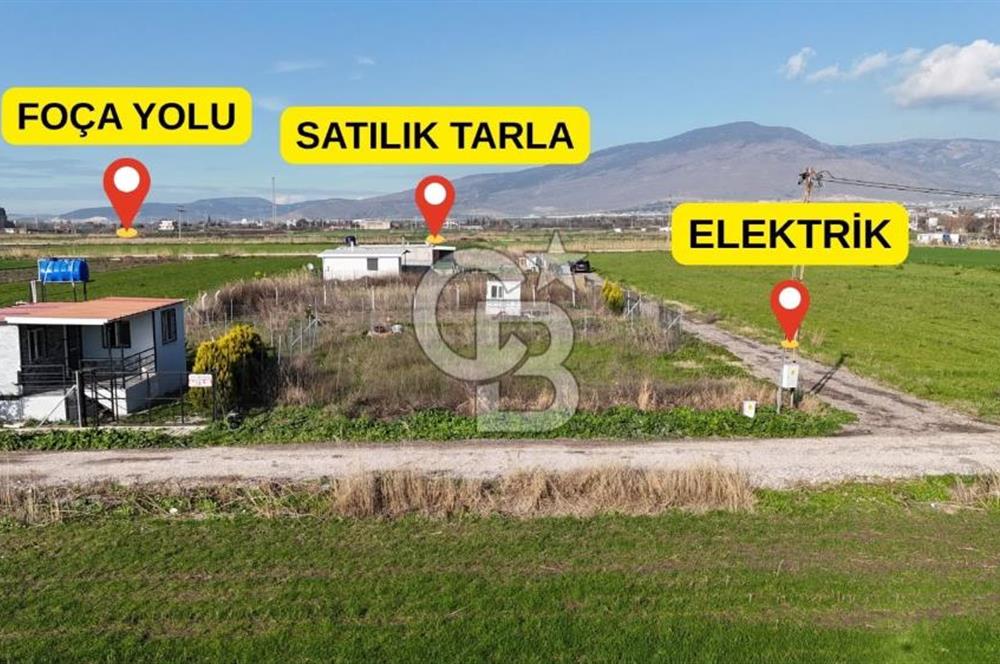 İzmir Menemen Türkelli 924 metrekare satılık tarla