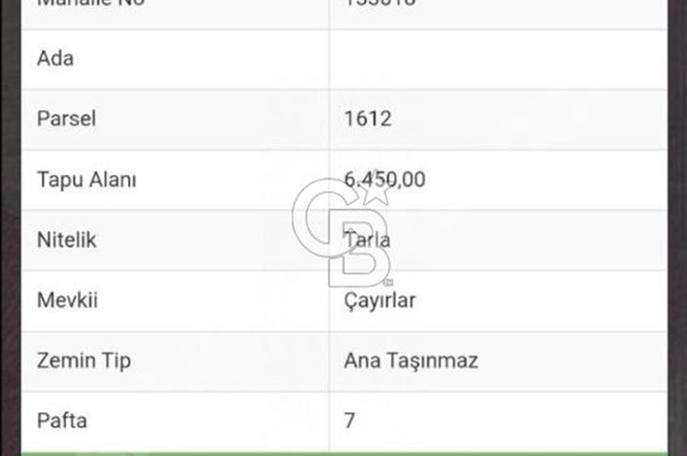 CB CLASS KARACABEY CANBAZDA ANAYOLA CEPHE TARLA