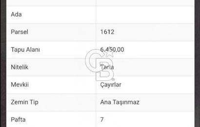 CB CLASS KARACABEY CANBAZDA ANAYOLA CEPHE TARLA