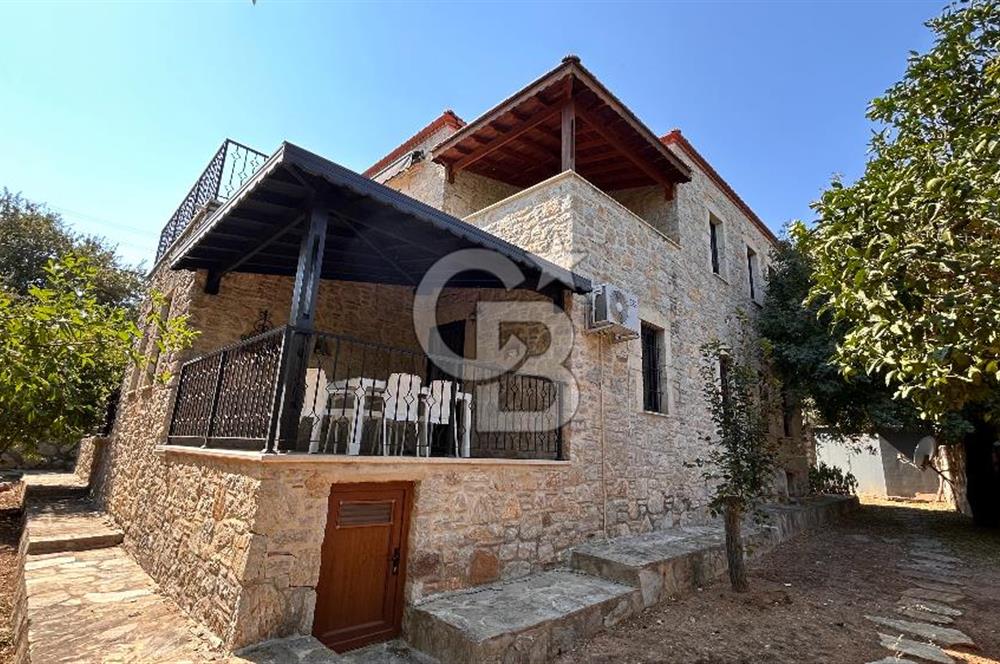 ESKİ DATÇA DA SATILIK GENİŞ BAHÇELİ MÜSTAKİL 4+1 TAŞ EV