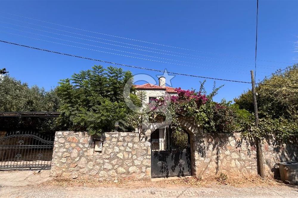 ESKİ DATÇA DA SATILIK 514 M² ARSA İÇİNDE 4+2 TAŞ VİLLA