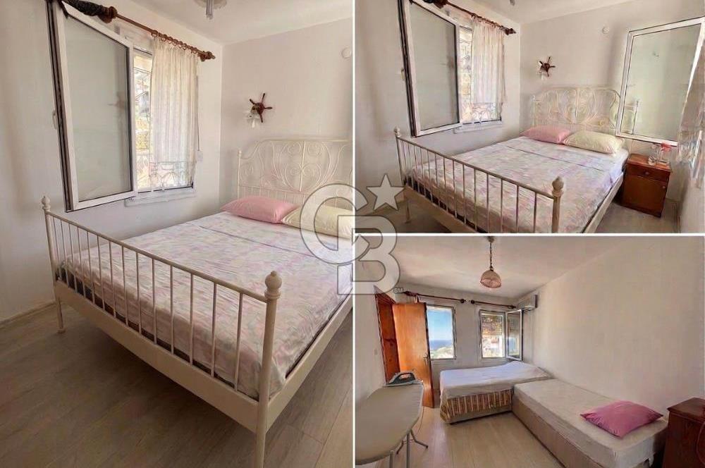 BODRUM-ORMANCILAR SİTESİ DENİZ MANZARALI KİRALIK VİLLA