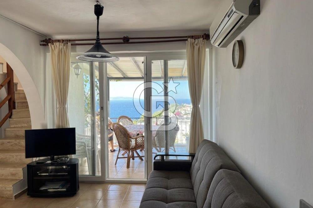 BODRUM-ORMANCILAR SİTESİ DENİZ MANZARALI KİRALIK VİLLA