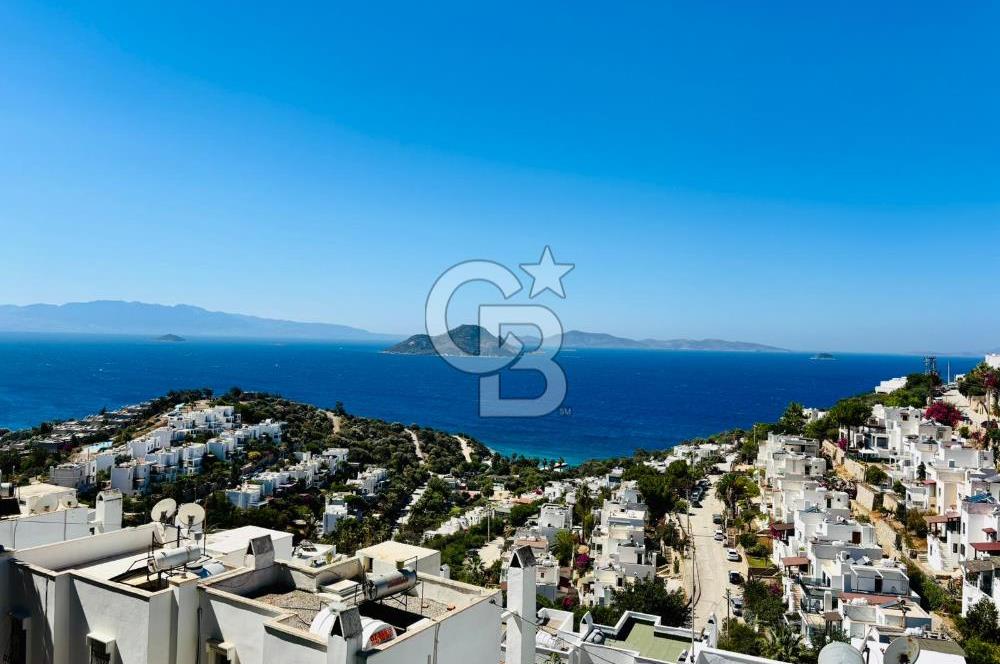 BODRUM-ORMANCILAR SİTESİ DENİZ MANZARALI KİRALIK VİLLA