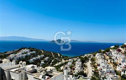 BODRUM-ORMANCILAR SİTESİ DENİZ MANZARALI KİRALIK VİLLA