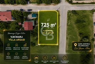YENİKÖY'DE PRESTİJLİ KONUMDA, SATILIK 725 m² VİLLA İMARLI ARSA - 1 - 370127