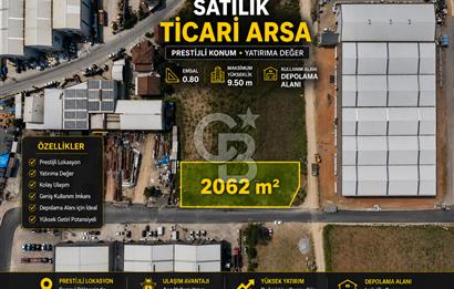 BAŞİSKELE KULLAR'DA SATILIK 2.062 M² DEPOLAMA ALANI | 0.80 EMSAL