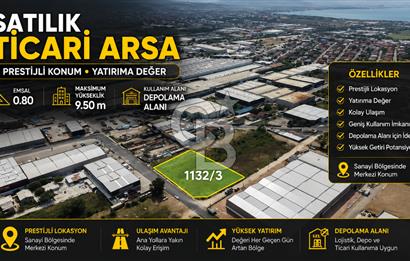 BAŞİSKELE KULLAR'DA SATILIK 2.062 M² DEPOLAMA ALANI | 0.80 EMSAL