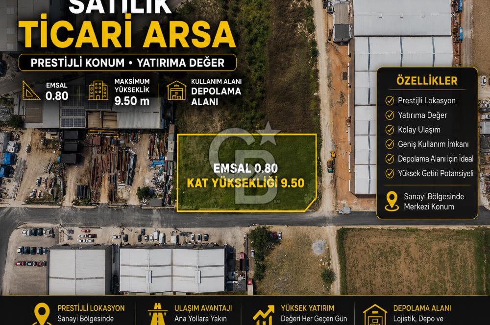 BAŞİSKELE KULLAR'DA SATILIK 2.062 M² DEPOLAMA ALANI | 0.80 EMSAL