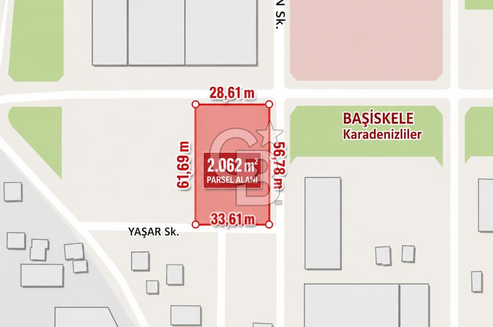 BAŞİSKELE KULLAR'DA SATILIK 2.062 M² DEPOLAMA ALANI | 0.80 EMSAL
