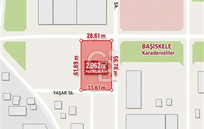 BAŞİSKELE KULLAR'DA SATILIK 2.062 M² DEPOLAMA ALANI | 0.80 EMSAL