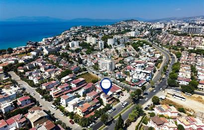 KUŞADASI KADINLAR DENİZİ’NDE PLAJA 300 METRE, CADDE ÜZERİNDE 3+2 VİLLA