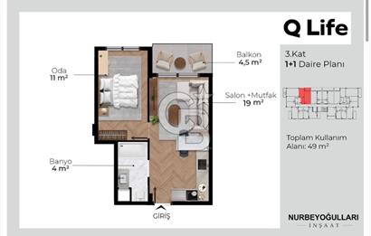 SEFERİHİSAR DEVLET HASTANESİ KARŞISI LÜKS SIFIR 1+1 DAİRE