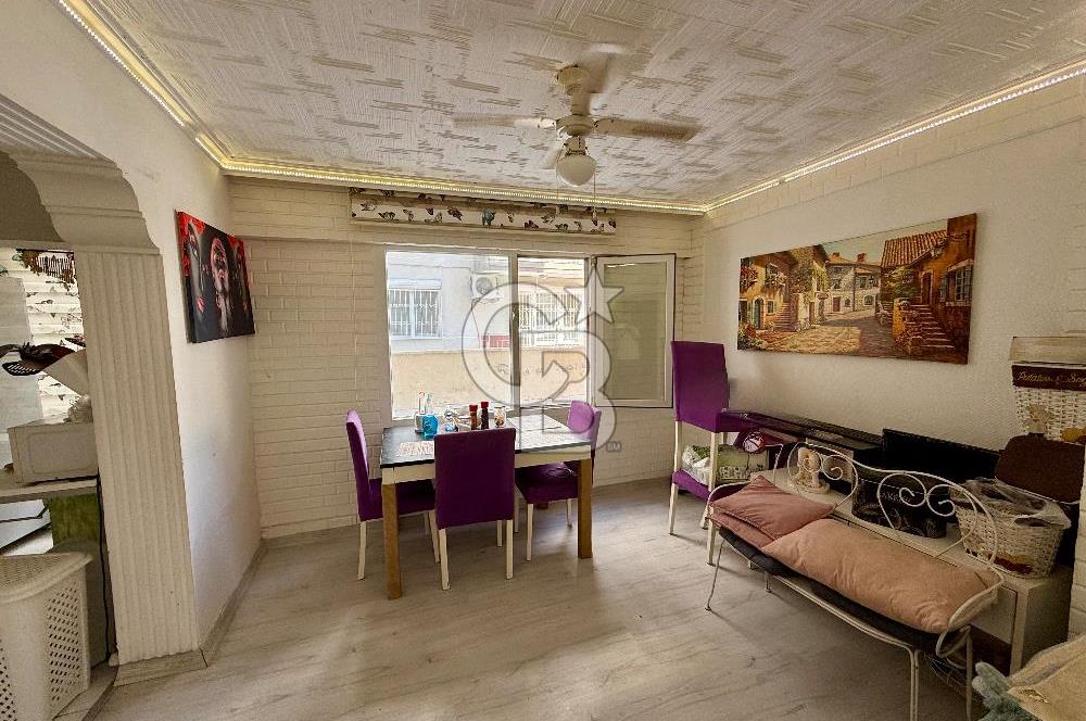 İzmir Konak Güzelyalı Mahallesinde Satılık Bahçe Katı