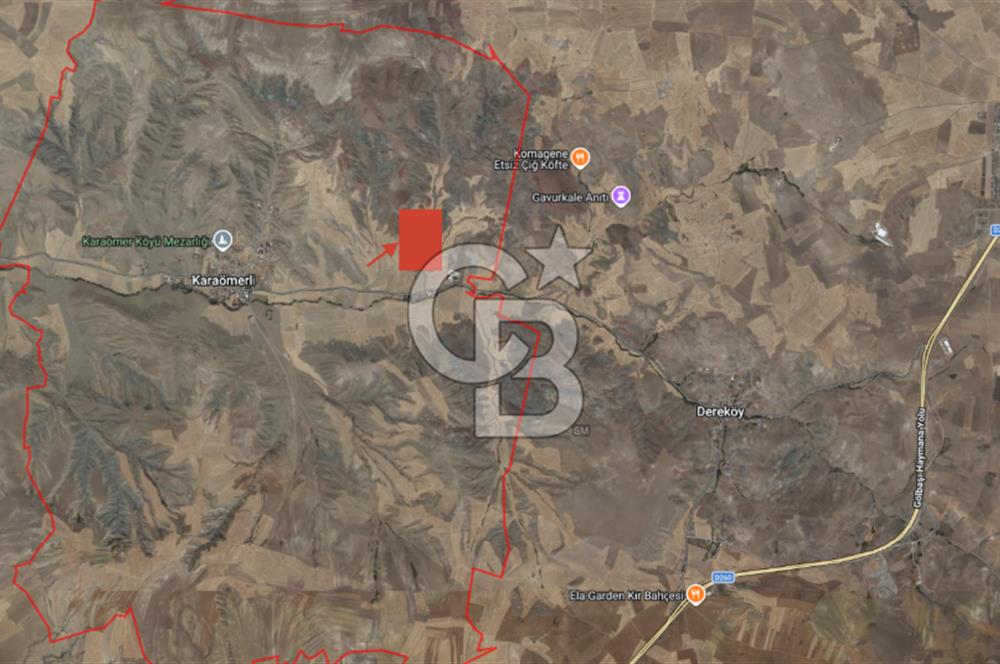 Karaömerli'de Oyaca İmar Sınırı 5000 m² Koop Hissesi