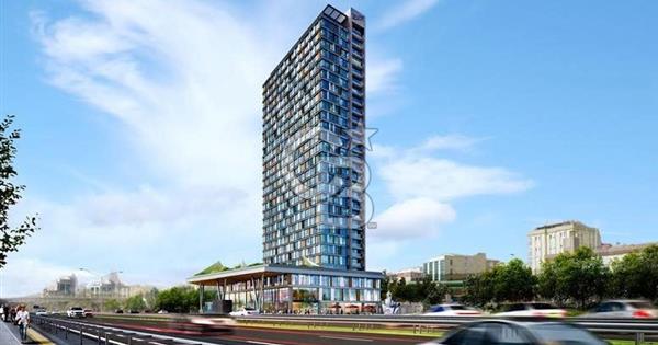 Kartal PROPA VİSTA 1+1 Eşyalı Satılık 22.Kat Deniz Manzara Metro - 370150