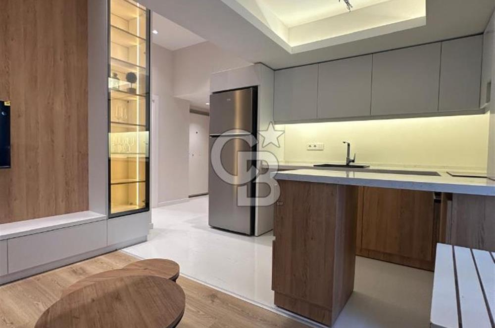 GÜZELBAHÇE'DE KİRALIK EŞYALI 1+1 TERASLI DUBLEKS DAİRE