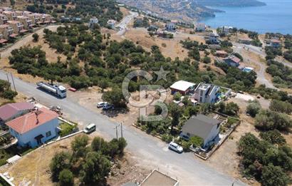 ÇANDARLI BİMEYKODA DENİZ VE ADALAR MANZARALI 429 m² İMARLI ARSA