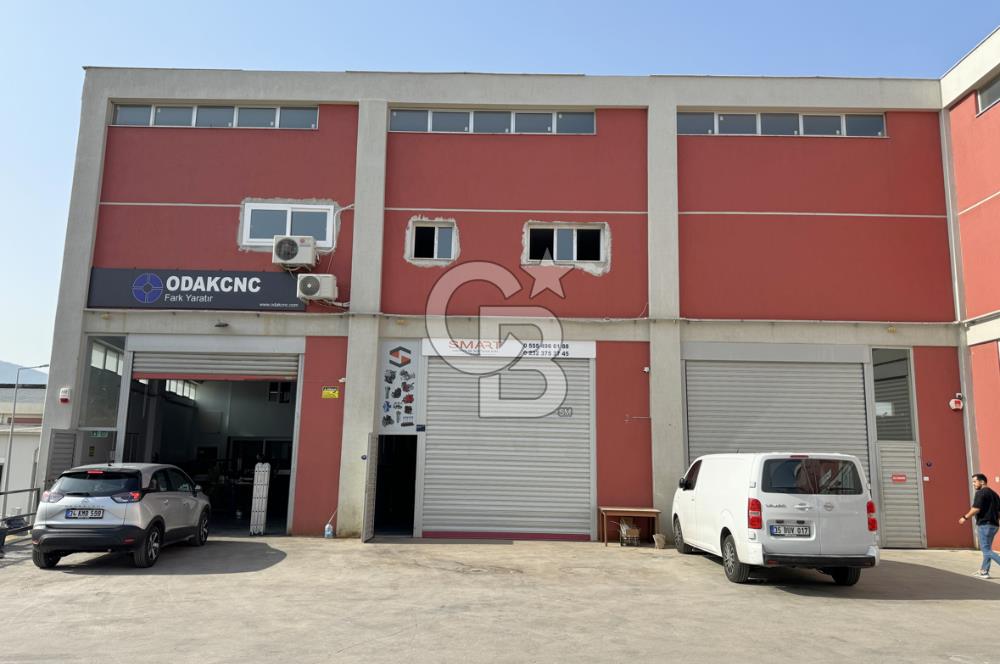 BORNOVA 4. SANAYİ SİTESİ’NDE 200 METREKARE KİRALIK İŞ YERİ