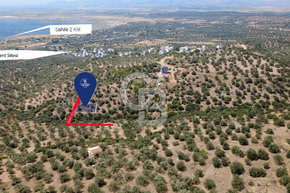 BERGAMA ZEYTİNDAĞDA DENİZ MANZARALI 15/30 İMARLI ARSA