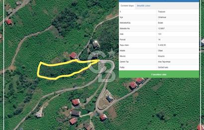 TRABZON BULAK'DA SATILIK 5.438 M2 ARAZİ