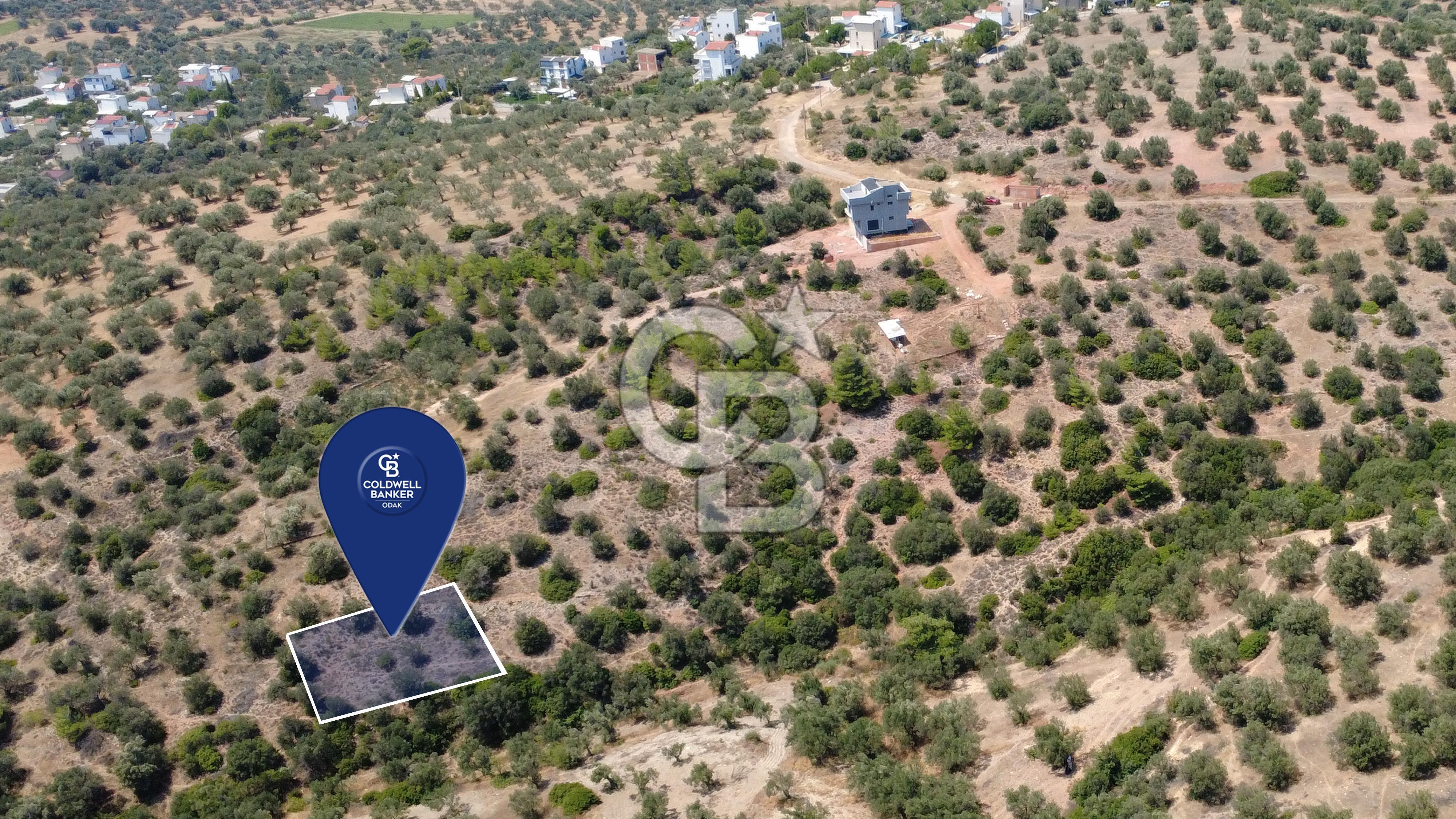 BERGAMA ZEYTİNDAĞDA DENİZ MANZARALI 15/30 İMARLI ARSA