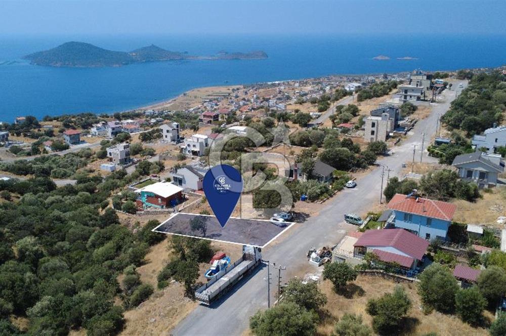 ÇANDARLI BİMEYKODA DENİZ VE ADALAR MANZARALI 429 m² İMARLI ARSA