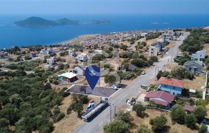 ÇANDARLI BİMEYKODA DENİZ VE ADALAR MANZARALI 429 m² İMARLI ARSA