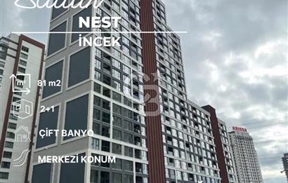 CB ERVA' dan NEST İNCEK SİTESİNDE 2+1 SIFIR OTURUMA HAZIR
