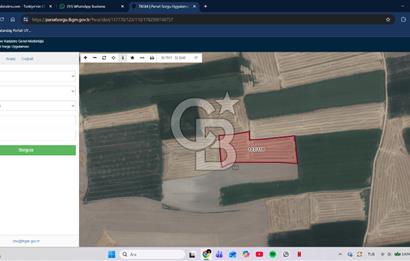 Temelli Bacı'da SATILIK hisseli 3096m2 TARLA